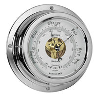 Chrome 'Fitzroy' Therm/hygro, Clock, Tide Clock or Barometer