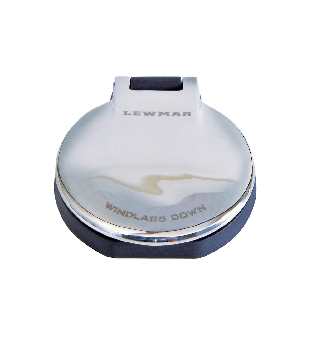 Deck Foot Switch - Windlass Down - Stainless Steel  68000888 by LEWMAR