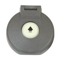 Electric Deck Switch (Open) Grey  68000970 by LEWMAR
