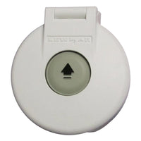 Electric Deck Switch (Open) White  68000971 by LEWMAR