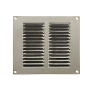 AG Return Air Grill Vent Polished 430 Stainless Steel 6" x 6"