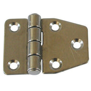 AG Flat Half-Back Flap Hinge in Stainless Steel 37 x 50mm