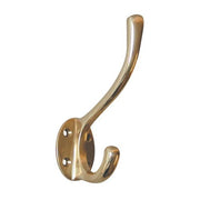 AG Hook Hat & Coat Brass - ChasNewensMarine