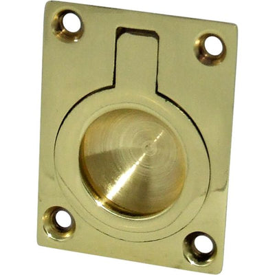 AG Polished Brass Flush Ring 2
