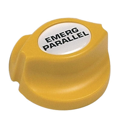 BEP 701-KEY-EP Emergency Parallel Battery Knob, Yellow Easy Fit