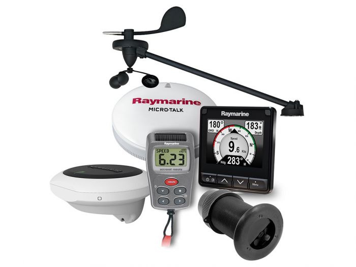 Raymarine i70s, Wireless Wind, DST800, heading sensor and backbone Kit
