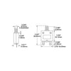 Push Button Reset Only Quick Connect Circuit Breaker-20A