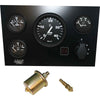 Instrument Panel With Faria Euro Black Gauges (24V / Standard Earth)  708063 - ChasNewensMarine