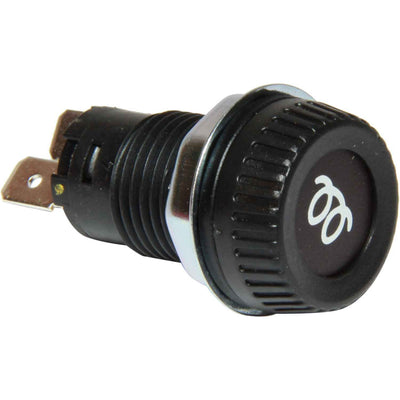 ASAP Electrical Amber Illuminated Heater Start Warning Lamp  709038 - ChasNewensMarine