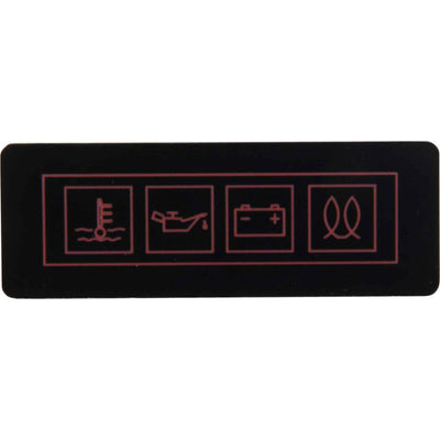 ASAP Electrical Multifunctional Warning Lamp Panel (12V)  709062 - ChasNewensMarine