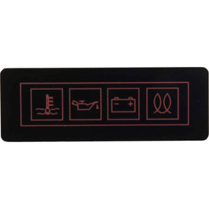 ASAP Electrical Multifunctional Warning Lamp Panel (12V)  709062 - ChasNewensMarine