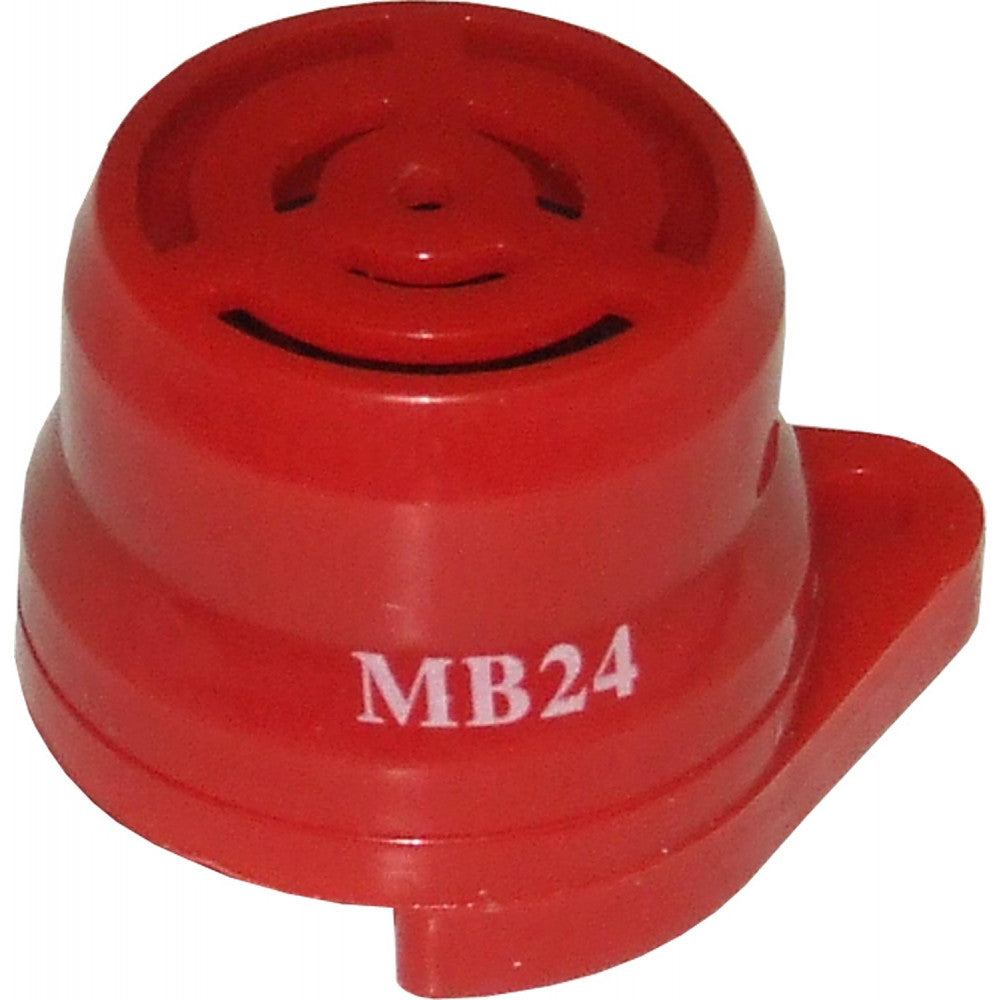 Warning Buzzer (Red Plastic / 24 Volt)  709314 - ChasNewensMarine