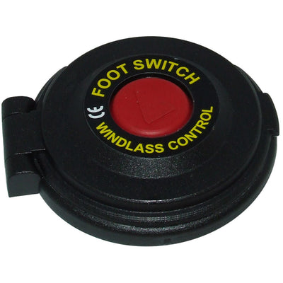 ASAP Electrical Waterproof Foot Switch (Black with Red / 12 & 24V)  711601 - ChasNewensMarine