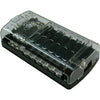 Osculati Fuse Box For 12 Blade Fuses with Clear Snap Lid  714012 - ChasNewensMarine