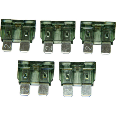 ASAP Electrical LED Blade Fuse (2 Amp / 5 Pack)  714152 - ChasNewensMarine