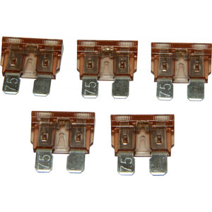 ASAP Electrical LED Blade Fuse (7.5 Amp / 5 Pack)  714157