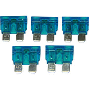 ASAP Electrical LED Blade Fuse (15 Amp / 5 Pack)  714165 - ChasNewensMarine