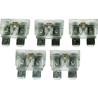 ASAP Electrical LED Blade Fuse (25 Amp / 5 Pack)  714175 - ChasNewensMarine