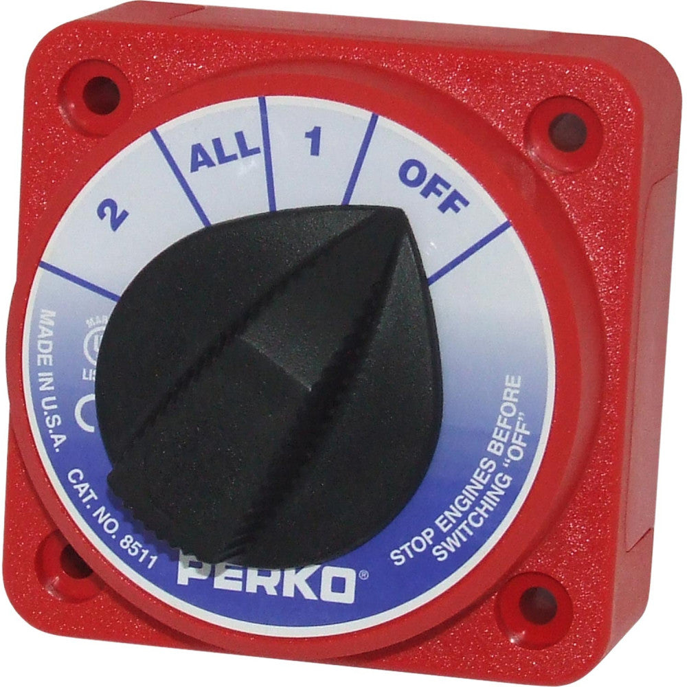 Perko 8511DP Compact Battery Isolator 315A (12-32V)  714661 - ChasNewensMarine