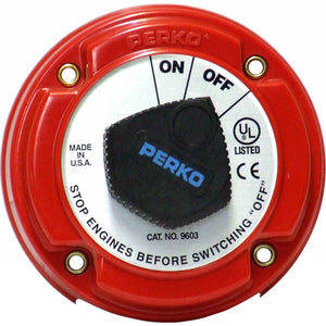 Perko 9603DP Alternator Disconnect Battery Isolator 250A (12-32V)  714687 - ChasNewensMarine