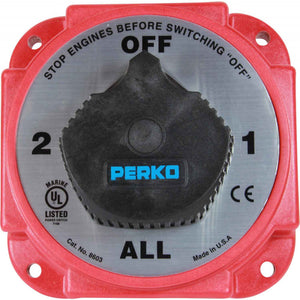 Perko Heavy Duty Alternator Disconnect Battery Isolator 380A (12-32V)  714690 - ChasNewensMarine