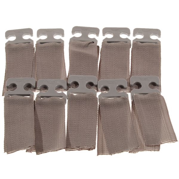 Nylon Anchor Plate Kit 10 Pcs (98655-348) - 98655-348