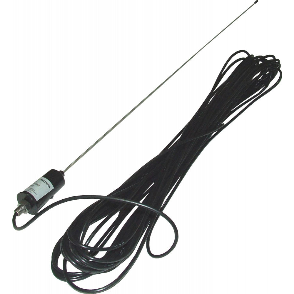 Shakespeare MD20 Stainless Steel Whip Antenna (20m Cable / VHF)  716512