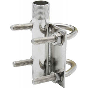 Heavy Duty Vertical Antenna Base (Stainless Steel)  716596 - ChasNewensMarine