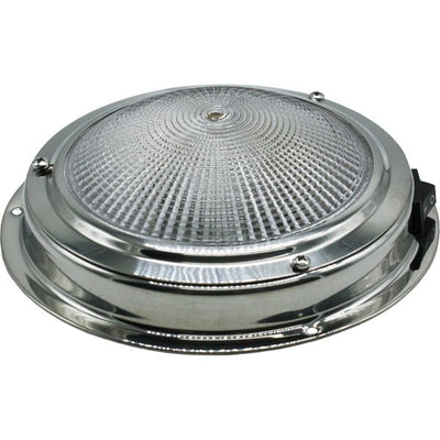 ASAP Electrical Stainless Steel Dome Light (140mm / 12V / 10W)  720205