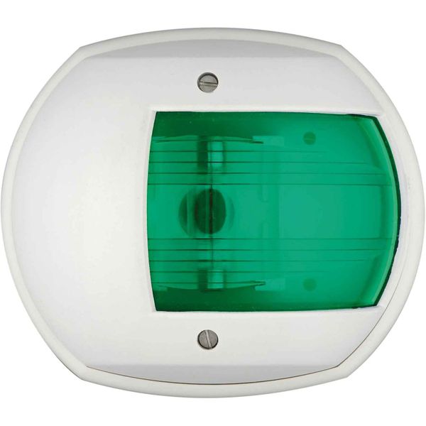 Maxi Starboard Green Navigation Light (White Case / 12V / 15W)  721861
