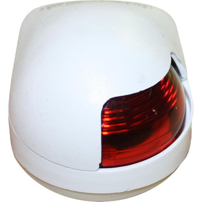 Port Red Speedboat Navigation Light (White Case / 12V / 8W)  721882