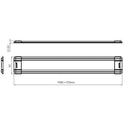 Labcraft Flux 500 Surface Mount LED Panel Light (1175lm / 12V)  724610