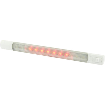 Hella LED Strip Light with Switch (Warm White & Red / 24V)  724813 - ChasNewensMarine