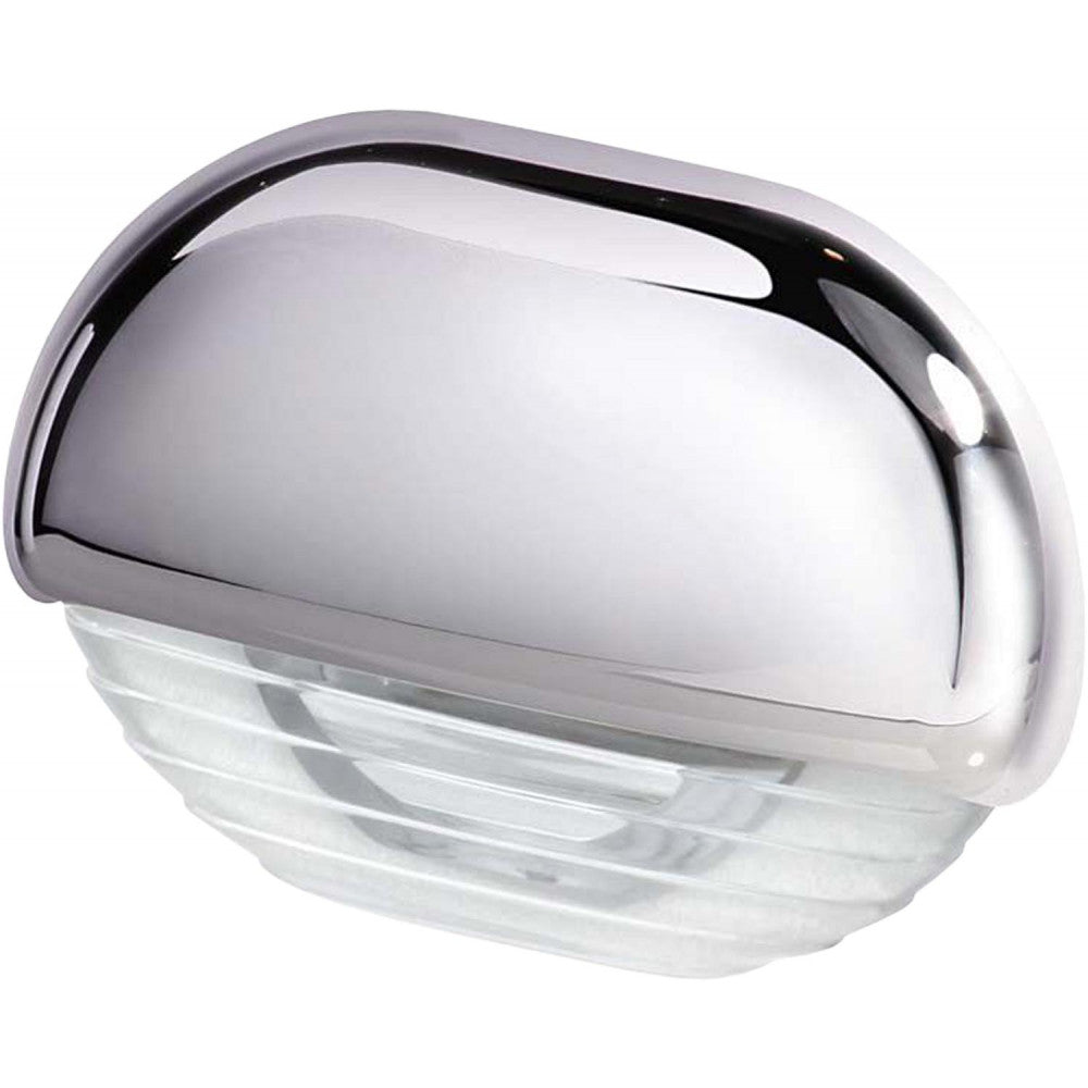 Hella Easy Fit LED Step Light with Chrome Case (Daylight White)  724941 - ChasNewensMarine