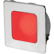 Hella EuroLED 95 Low Profile Square Light (Daylight White + Red)  724955