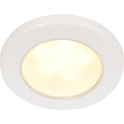 Hella EuroLED 75 Recess Mount Light with White Rim (Warm White / 12V)  724963