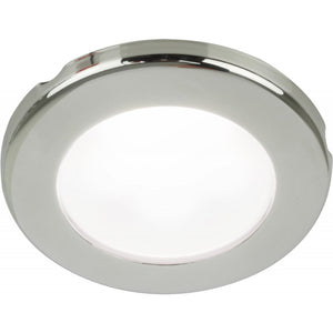 Hella EuroLED 75 Light with Stainless Steel Rim (Daylight White / 12V)  724965
