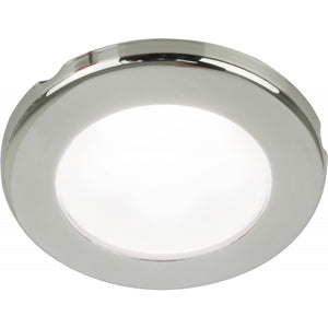 Hella EuroLED 75 Light with Stainless Steel Rim (Daylight White / 24V)  724966 - ChasNewensMarine