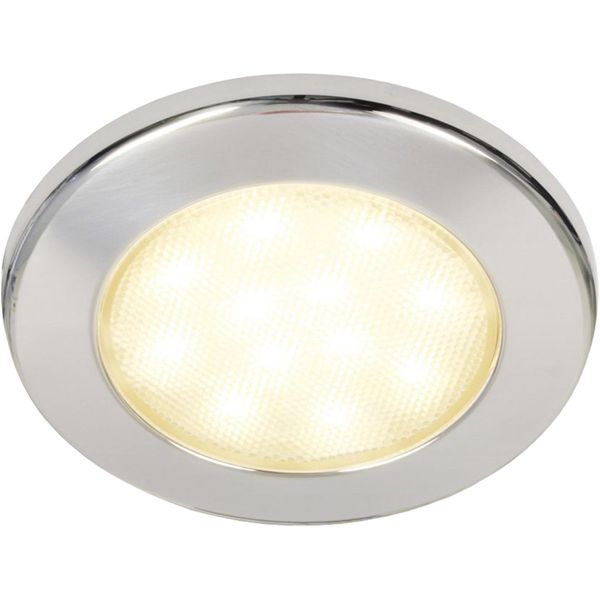 Hella EuroLED 115 Recess Light with Stainless Steel Rim (Warm White)  724974