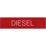 Diesel Label (100mm x 25mm / Self Adhesive)  728061 - ChasNewensMarine