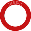 Diesel Label (130mm OD / 93mm ID)  728071 - ChasNewensMarine