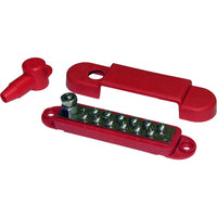 VTE Red 240A Power Distribution Busbar Kit (1 x 1/4" Post)  729262 - ChasNewensMarine