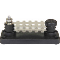 VTE Black Power Distribution Busbar (1 x 1/4" Post & 30 x 6.3mm Tabs)  729285 - ChasNewensMarine