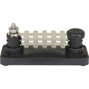 VTE Black Power Distribution Busbar (1 x 1/4" Post & 30 x 6.3mm Tabs)  729285 - ChasNewensMarine