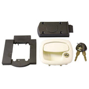 Locker / Garage Lock White - 1200KIT28N
