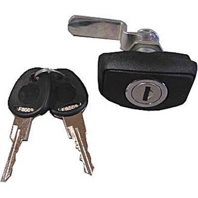 FAP Rectangular Push Lock Black - 104607KIT51N
