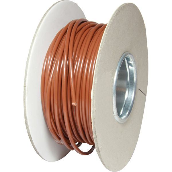 ASAP Electrical 1 Core 3mm&sup2; Brown Thin Wall Cable (30m)  734143-C