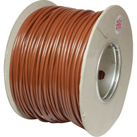 ASAP Electrical 1 Core 4.5mm&sup2; Brown Thin Wall Cable (100m)  734169-C