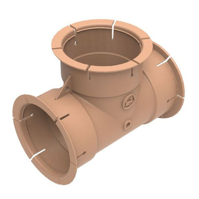 Whale Duct Fitting 65mm 'T' - DX6503B