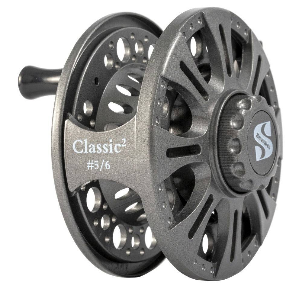 Snowbee #5/6 Classic 2 Fly Reel - Grey